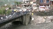 Ramban Landslide: Several Buildings, Vehicles Damaged After Landslide in Jammu and Kashmir's Ramban Following Heavy Rains and Hailstorms; Locals Appeal for Relief and Rehabilitation (Watch Videos)