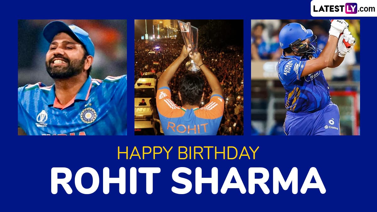 Celebrate Rohit Sharma슬롯사이트™s special day with heartfelt birthday messages. Celebrate Rohit Sharma슬롯사이트™s special day with heartfelt birthday messages.