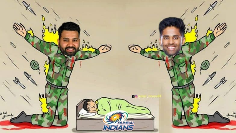 Rohit Sharma Memes Go Viral After Star Indian Batters Plays Match-Winning Knock in MI vs CSK IPL 2025 Clash