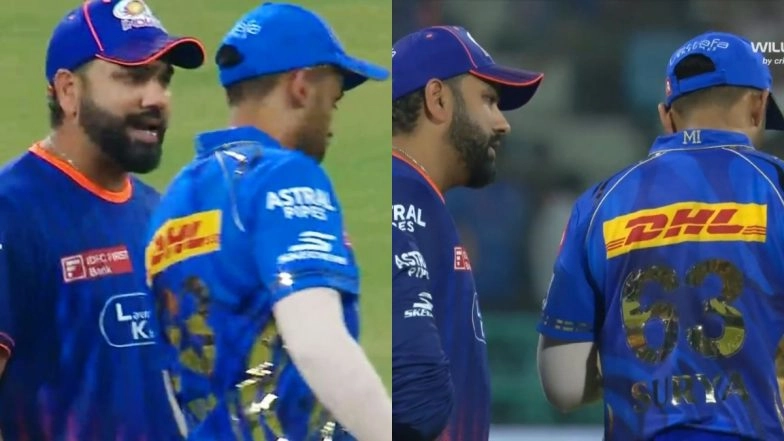Rohit Sharma Walks Out to the Field to Advise Teammates During Strategic Timeout Despite Missing LSG vs MI IPL 2025 Match Due to Injury