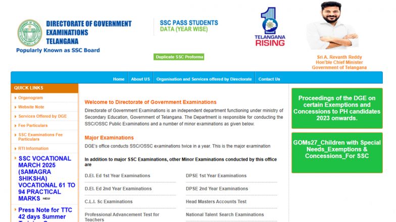 TS SSC Result 2025 Date and Time: Know When and Where To Check BSE Telangana Class 10 Results When Declared