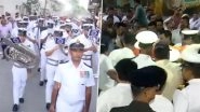 Lieutenant Vinay Narwal Dies in Pahalgam Terror Attack: Mortal Remains of Indian Navy Officer Killed in Terror Attack Brought to His Residence in Haryana's Karnal for Last Rites (Watch Video)