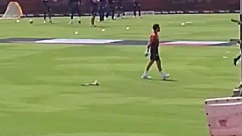 Virat Kohli Fans Chant 'Kohli, Kohli' During Practice Session Ahead of RR vs RCB IPL 2025 Match (Watch Video)
