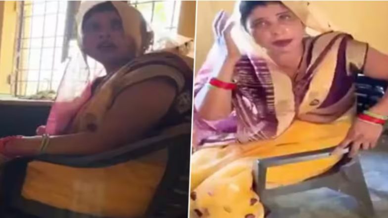 Aligarh: 39-Year-Old Woman Sapna Devi Who Eloped With Would-Be Son-in-Law Surrenders With ‘Beau’, Calls Bond ‘Lifelong’ (Watch Video)