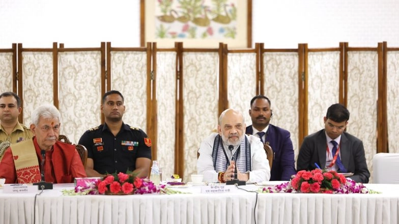 Shah Asks Security Agencies to Work in Coordinated Manner to Achieve Goal of Terror-free J-K