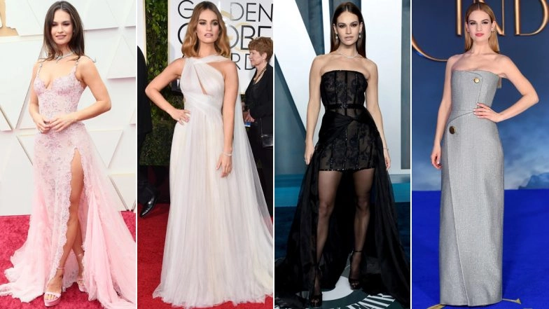 Happy Birthday Lily James: 7 Best Red Carpet Looks to Admire