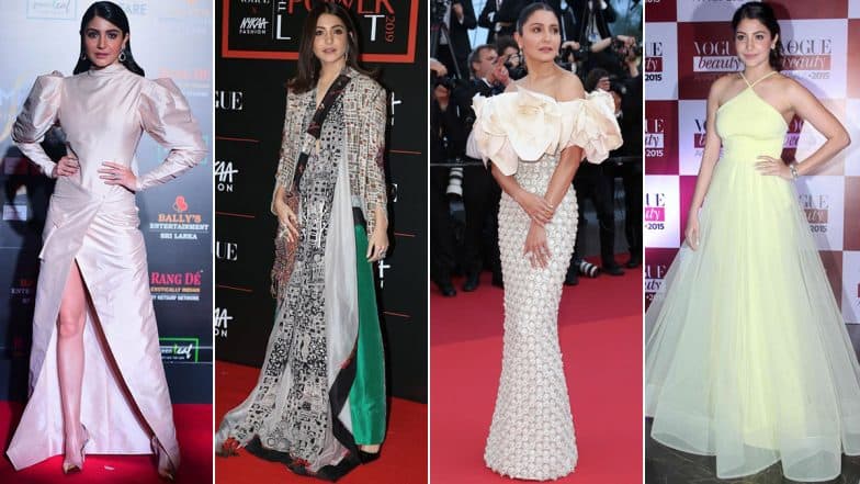 Happy Birthday Anushka Sharma: Best Red Carpet Looks to Check Out