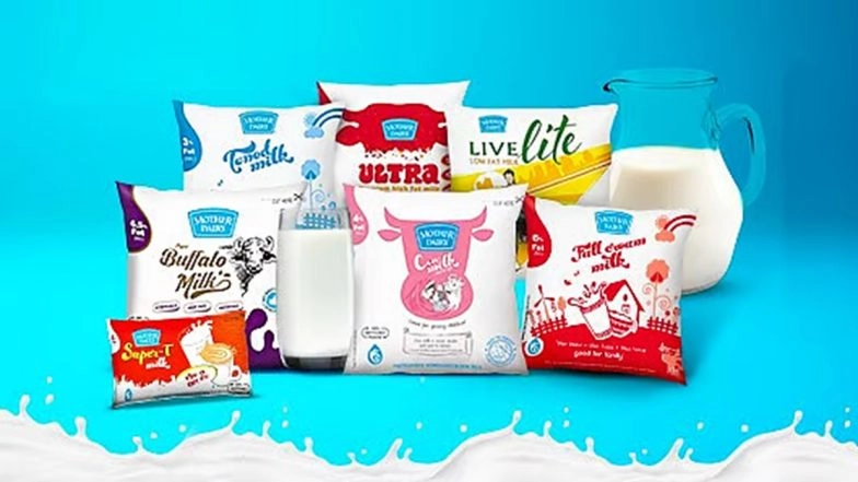 Mother Dairy Raises Milk Prices by Up to INR 2/litre