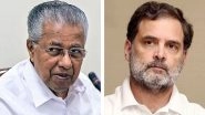 &lsquo;True Mindset of RSS&rsquo;: Kerala CM Pinarayi Vijayan, Congress&rsquo;s Rahul Gandhi Raise Concerns Over Targeting of Catholic Churches After Passage of Waqf Amendment Bill