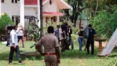Bengaluru Rave Party Busted: IT Employees Among 31 Detained for Consuming Drugs at Farmhouse Birthday Bash in Devanahalli; Cocaine, Hashish, Hydro Ganja and Other Narcotics Seized (Video)