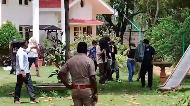 Bengaluru Rave Party Busted: IT Employees Among 31 Detained for Consuming Drugs at Farmhouse Birthday Bash in Devanahalli; Cocaine, Hashish, Hydro Ganja and Other Narcotics Seized (Video)