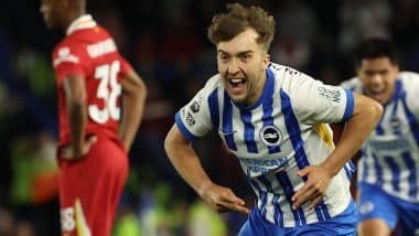 Premier League 2024–25: Substitute Jack Hinshelwood Scores As Brighton and Hove Albion Beat Champions Liverpool To Boost European Hopes