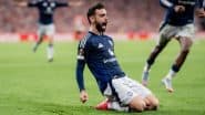 Athletic Bilbao 0-3 Manchester United UEFA Europa League 2024–25: Red Devils Ride on Bruno Fernandes's Brace To Win First-Leg Semifinal