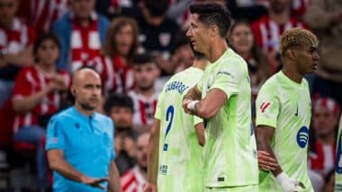 Athletic Club 0-3 Barcelona, La Liga 2024-25: Robert Lewandowski Scores Brace As Blaugrana Cap Off Championship-Winning Season In Style
