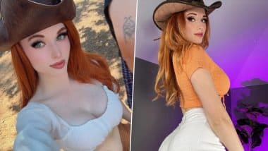 Amouranth Breaks Down in Tears on Kick Stream Revealing Husband Nick Lee’s Alleged Manipulation of Coercing Her Into Signing Postnuptial Agreement (Watch Video)