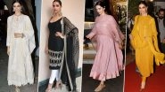 Deepika Padukone is The Epitome of Elegance in Traditional Suits (View Pics)