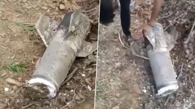 India-Pakistan Conflict: Suspicious Metal Object Found in Himachal Pradesh’s Una Amid Ongoing Airspace Violations by Pakistan; Authorities Urge Calm (Watch Video)