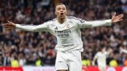 Real Madrid's Kylian Mbappe Wins Golden Boot 2024-25, French Striker Beats Viktor Gyokeres and Mohamed Salah To Clinch Trophy in Debut Season With Los Blancos