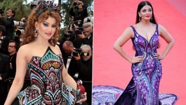 ‘Darling, I’m the Blueprint’: Urvashi Rautela Hits Back at Trolls Calling Her ‘Aishwarya Rai With Zero Charisma’ for Her Cannes 2025 Look (View Post)