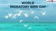 World Migratory Bird Day 2025 Date and Theme: Know Significance of the Day That Highlights the Need To Conserve and Protect Migratory Birds