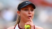 French Open 2025: Paula Badosa Scripts Upset to Knockout Naomi Osaka; Katie Boulter Advances to Second Round of Roland Garros (Watch Video)