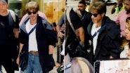 Shah Rukh Khan Returns to Mumbai After Historic Debut at Met Gala 2025 in New York; Check Out Airport Look of King Khan! (Watch Video)