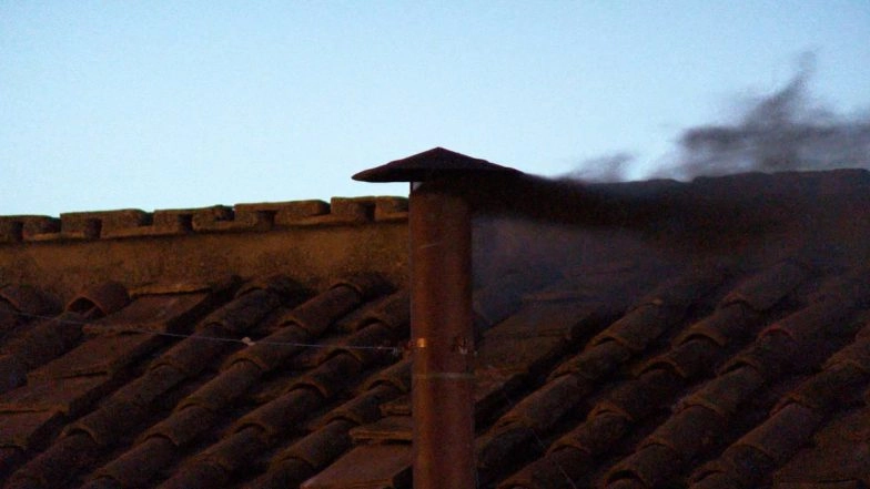 Papal Conclave 2025: Black Smoke Pours From Sistine Chapel Chimney Signalling No New Pope Elected As 133 Cardinals Open Meet To Appoint Pope Francis&rsquo; Successor (See Pics and Video)