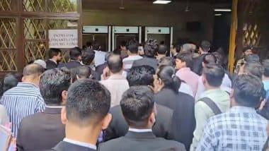 Chandigarh Bomb Threat: Punjab and Haryana High Court Receives Bomb Threat via Email; Courtroom Access Temporarily Suspended (Watch Video)