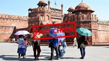 'Fake News': PIB Fact Check Rejects Claims of Temperature Soaring to 55 Degrees Celsius Between May 29-June 2