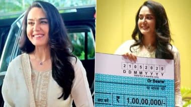 Preity Zinta Donates INR 1.1 Crore From Punjab Kings’ CSR Fund to Army Widows and Their Families After Operation Sindoor, Says ‘Indebted to Them Forever’