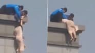 Seoul: Man Grabs Woman by Hair, Saves Her from Jumping Off 20th Floor at Gangnam Station, Viral Video Surfaces
