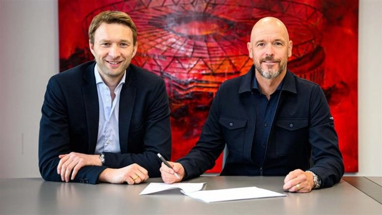Bayer Leverkusen Announce Erik ten Hag As New Head Coach, Former Manchester United Manager Signed Until 2027