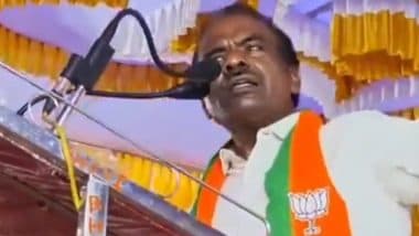 ‘Pakistani’: BJP MLC N Ravikumar’s Remark Against Kalaburagi Deputy Commissioner Fouzia Tarannum Triggers Row, Karnataka Police Prepare To Initiate Legal Action (Watch Video)