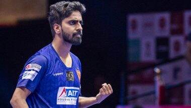 Ultimate Table Tennis 2025: Sathiyan Gnanasekaran Shines As Dabang Delhi Beat Jaipur Patriots in UTT Season 6 Opener
