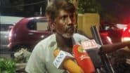 Chennai: Taxi Driver Recounts Horrific Moment When Vehicle Fell Into Large Pothole in Tamil Nadu (Watch Video)