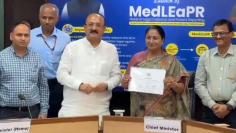 ‘MedLEaPR’: Delhi CM Rekha Gupta Launches Advanced Digital Platform To Make Medico Legal Systems More Transparent (Watch Video)