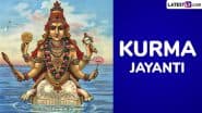 Kurma Jayanti 2025 Date: Is It on May 11 or May 12? Know the Correct Date, Shubh Muhurat, Purnima Tithi and Significance To Mark the Birth Anniversary of Lord Vishnu’s Kurma Avatar