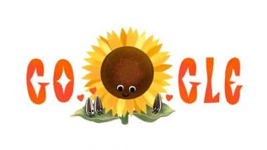 Parents’ Day 2025 Google Doodle: Search Engine Giant Creates Beautiful Sunflower Artwork To Honour the Special Day in South Korea (View Pic)