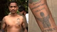 Fan With Virat Kohli's Tattoo Spotted Buying and Wearing Star Indian Cricketer's Test Jersey to Join Plan of Tribute During RCB vs KKR IPL 2025 Match (See Pictures)