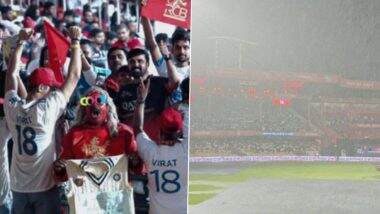 RCB Funny Memes Go Viral As Rain Delays Toss During RCB vs KKR IPL 2025 Match at M Chinnaswamy Stadium