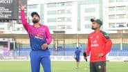 How To Watch UAE vs BAN 3rd T20I 2025 Free Live Streaming Online? Get Free Telecast Details of United Arab Emirates vs Bangladesh Three-Match T20I Series on TV