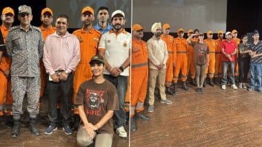 India-Pakistan Tension: Bollywood Actress Alankrita Sahai Joins Chandigarh Civil Defence (See Pics)
