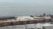 Mumbai Rains: Large Iron Debris From Bandra-Worli Sea Link Washes Ashore at Mahim Beach After Heavy Rainfall in Maharashtra; Safety Probe Underway (Watch Video)