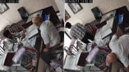Robbery Caught on Camera in Basti: Thief Poses as Customer, Grabs Gold Chain and Runs Away From Jeweller’s Shop