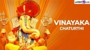 Vinayaka Chaturthi 2025 Wishes and HD Wallpapers: Share Messages, Lord Ganesha Images, Greetings and Quotes To Celebrate the Auspicious Day