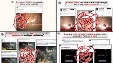 Pakistan Says Its &lsquo;Army Shot Down Indian Rafale Jet Near Bahawalpur&rsquo;, PIB Fact Check Debunks Propaganda As Pak Resorts to Disinformation Offensive Following Operation Sindoor