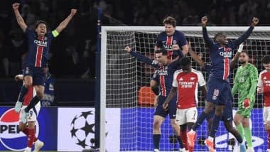 PSG 2-1 Arsenal UEFA Champions League 2024-25: Fabian Ruiz and Achraf Hakimi Find Net Each To Book Final Ticket For Ligue 1 Champions, Les Parisiens To Face Inter Milan on June 1