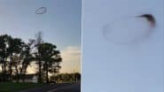 Alien Activity or Weather Phenomena? Kansas Motorcyclist Captures Mysterious Black Ring in Sky, Video Goes Viral