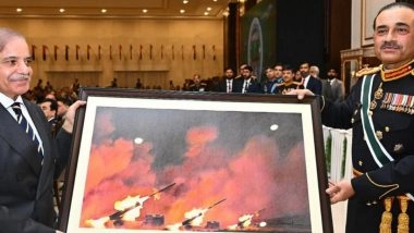 Pakistan Army Chief Asim Munir Presents Shehbaz Sharif Chinese War Drill Image As Souvenir To Celebrate Its Military Operation Against India, Faces Netizens’ Wrath