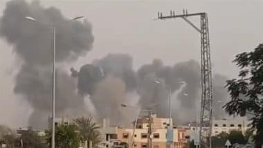 Mohammed Sinwar Assassinated? Israel Conducts ‘Precise Strike’ on Alleged Terrorist Site Beneath European Hospital in Gaza, Reports Say Hamas Leader Targeted (Watch Video)